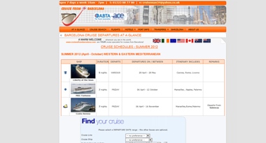 Cruise from the UK